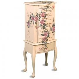 Floral Collection 4021 Jewelry Armoire