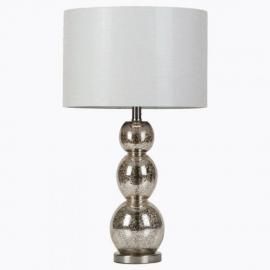 Antique Silver Finish 901185 Table Lamp