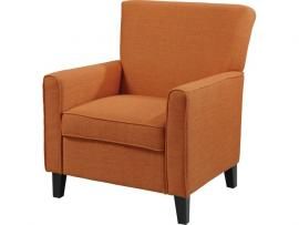 Accent Chair by Coaster 902094 Orange Woven Fabric