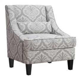 Accent Chair by Coaster 902412 Grey Jacquard