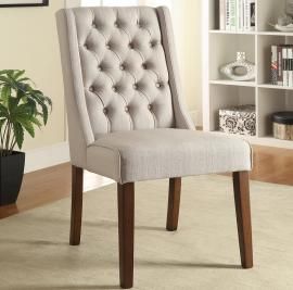 Accent Chair by Coaster 902502 Beige Set of 2