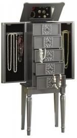 Acme Furniture 97168 Tammy Silver Jewelry Armoire