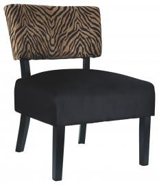 Parvin Gold & Black Finish A3000181 by Ashley Accent Chair
