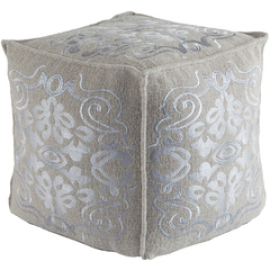 Adeline by Surya ADPF-1000 Pouf