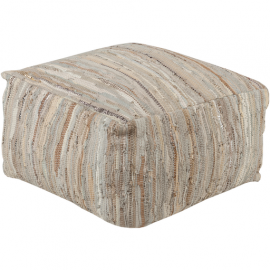Anthracite by Surya ATPF-001 Pouf