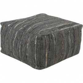 Anthracite by Surya ATPF-003 Pouf
