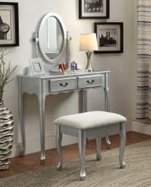 Adriana DK6431SV Silver Vanity Collection