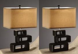 Poundex F5326 Set of 2 table lamps