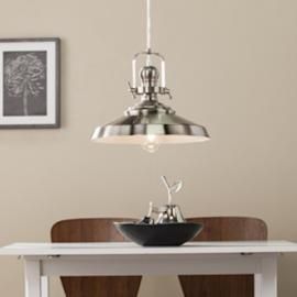 LT3807 Mindel By Southern Enterprises Industrial Bell Pendant Lamp - Contemporary Style