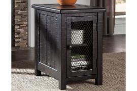 T835-7 Sharlowe by Ashley Square End Table In Charcoal